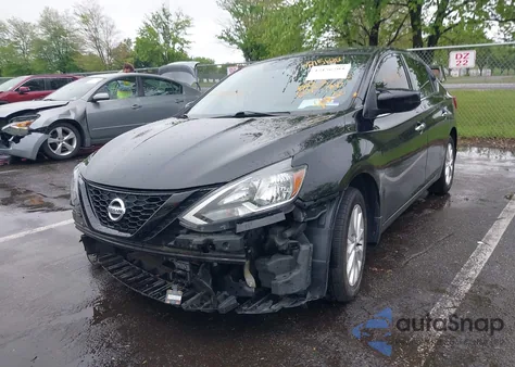 2018 Nissan Sentra Sv z USA, uszkodzony, nr VIN 3N1AB7AP6JY260951